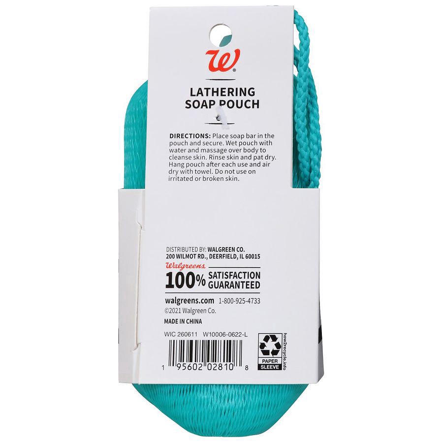 slide 2 of 2, Walgreens Lathering Soap Pouch, 1 ct