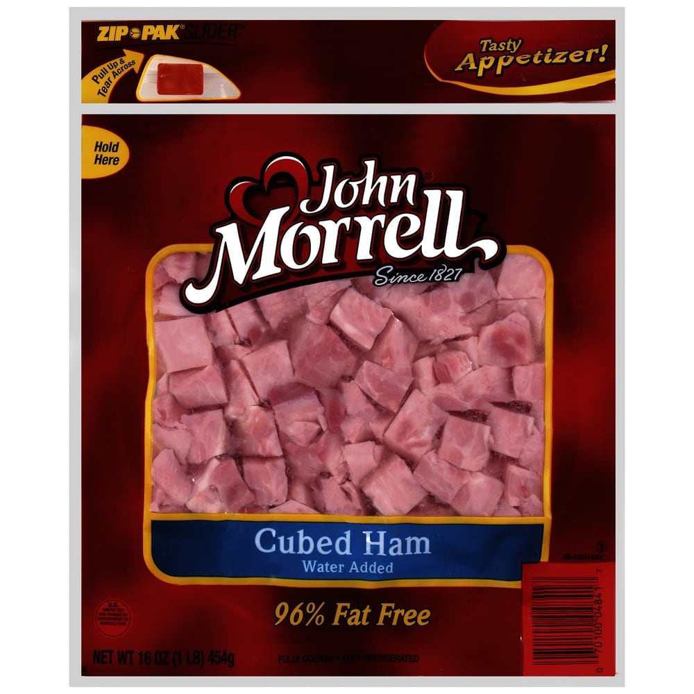 slide 1 of 2, John Morrell Cubed Ham, 16 oz