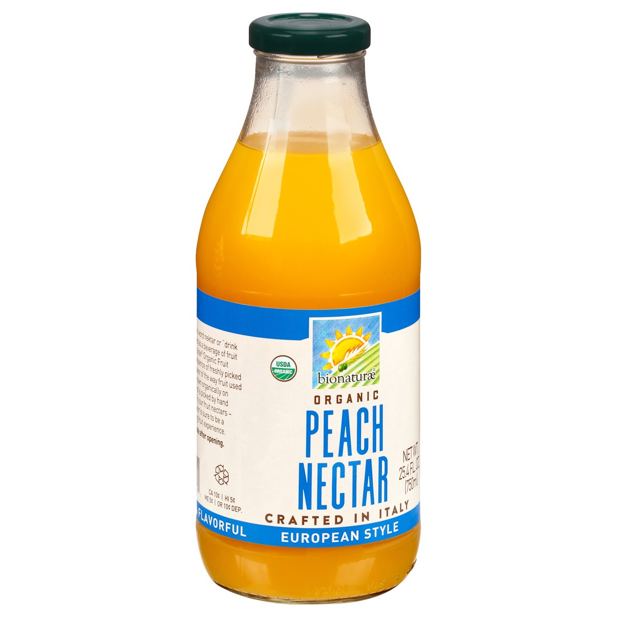 slide 4 of 9, bionaturae Organic Peach Nectar - 25.4 fl oz, 25.4 fl oz