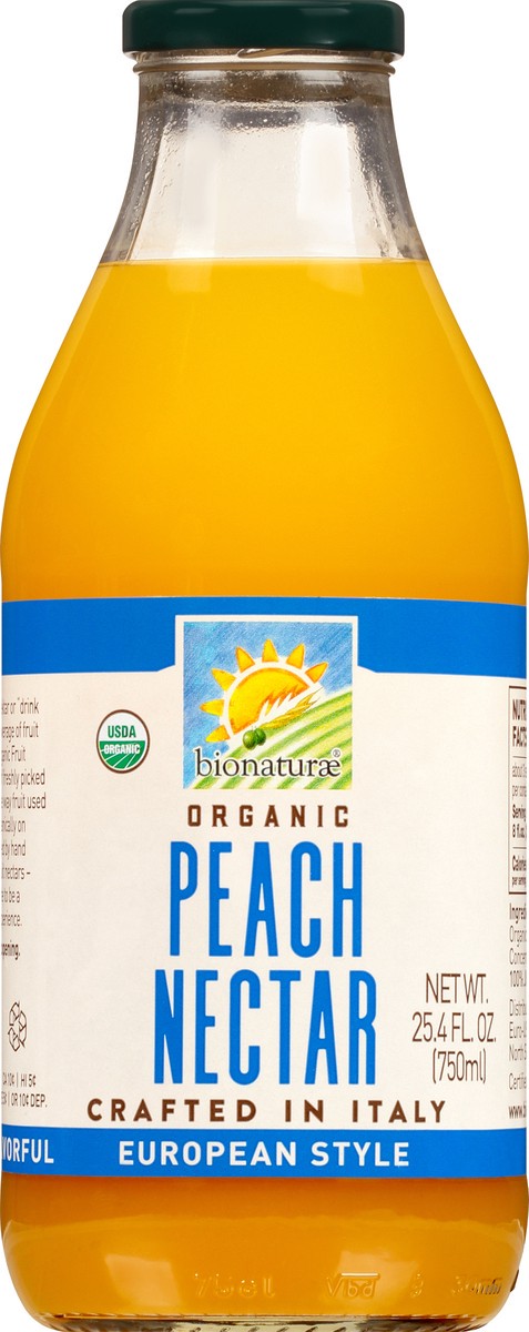 slide 3 of 9, bionaturae Organic Peach Nectar - 25.4 fl oz, 25.4 fl oz