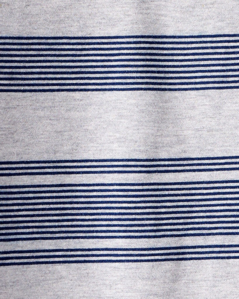 slide 2 of 2, Carter's Boys Striped Long-Sleeve Tee - Grey/Navy Grey/Navy M, 1 ct
