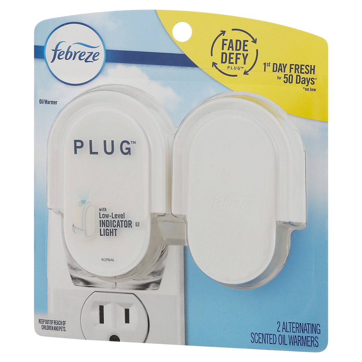 slide 5 of 9, Febreze Plug Scented Oil Warmer, 2 ct