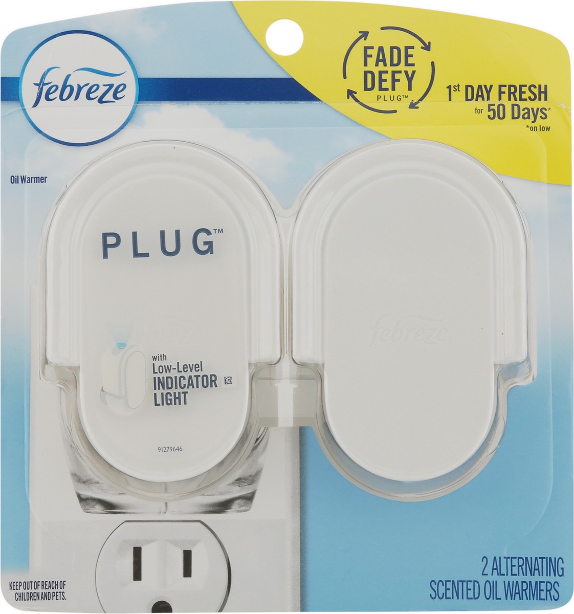 slide 3 of 9, Febreze Plug Scented Oil Warmer, 2 ct