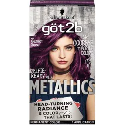 göt2b Schwarzkopf Got2b Metallics Permanent Hair Color, M69 Amethyst Chrome