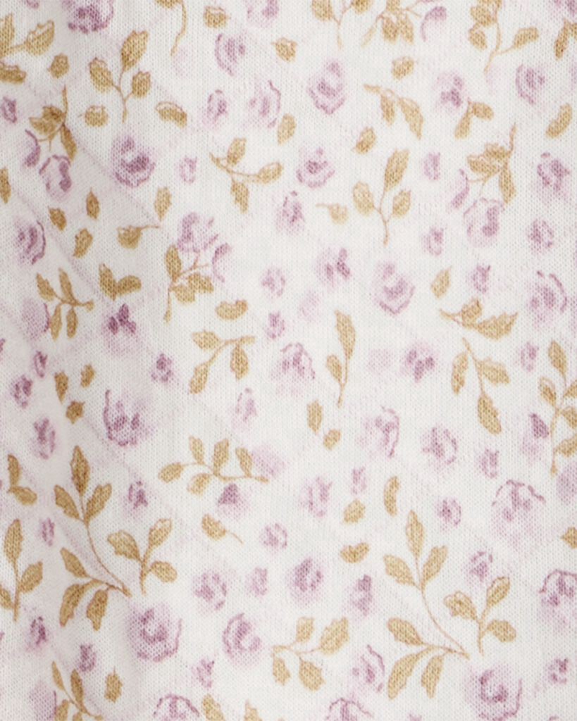 slide 2 of 3, Littleplanet Baby Girl 2-Piece Cardigan & Pants Set Made with Organic Cotton in Botanic Muse Print Botanic Muse 24M, 2 pc