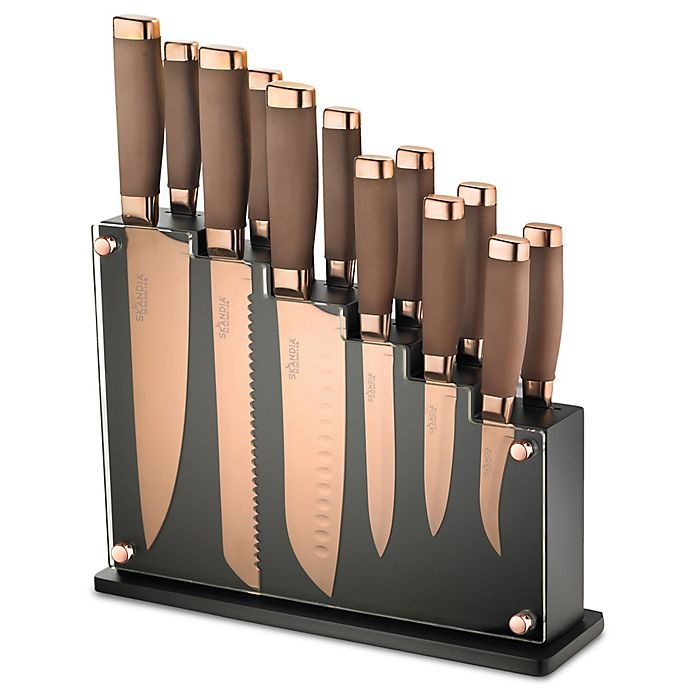 slide 1 of 1, Skandia Forte Cutlery Set - Copper, 13 ct