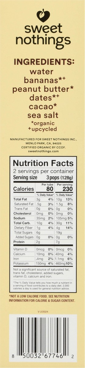 slide 10 of 13, Sweet Nothings Banana Chocolate Pb Snack, 6/1.5 oz