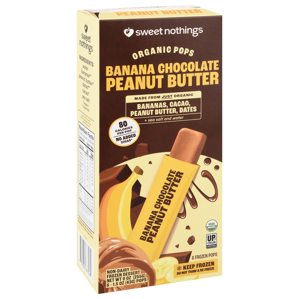 slide 8 of 13, Sweet Nothings Banana Chocolate Pb Snack, 6/1.5 oz