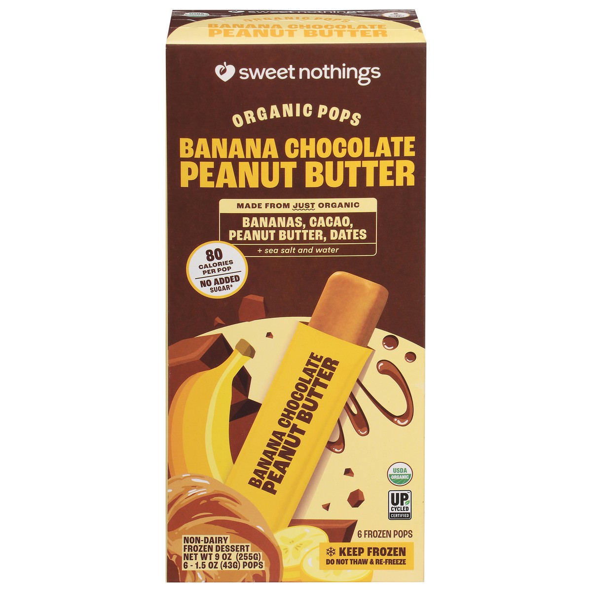 slide 1 of 13, Sweet Nothings Banana Chocolate Pb Snack, 6/1.5 oz