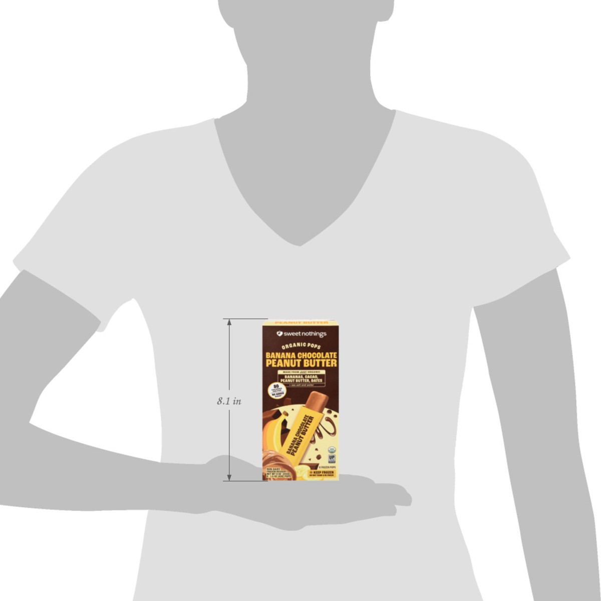 slide 6 of 13, Sweet Nothings Banana Chocolate Pb Snack, 6/1.5 oz