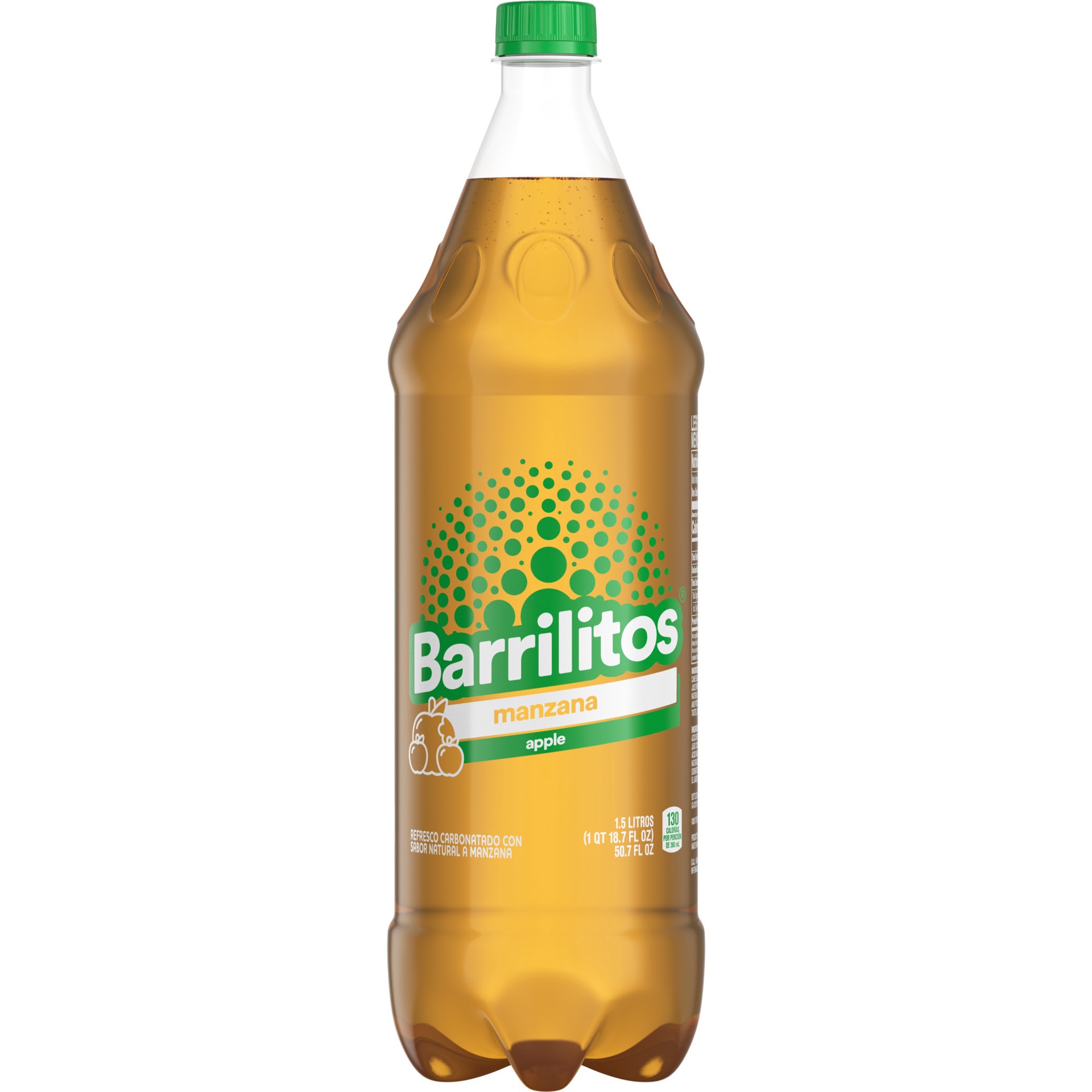 slide 1 of 1, Barrilitos Apple Pet, 1.5 liter