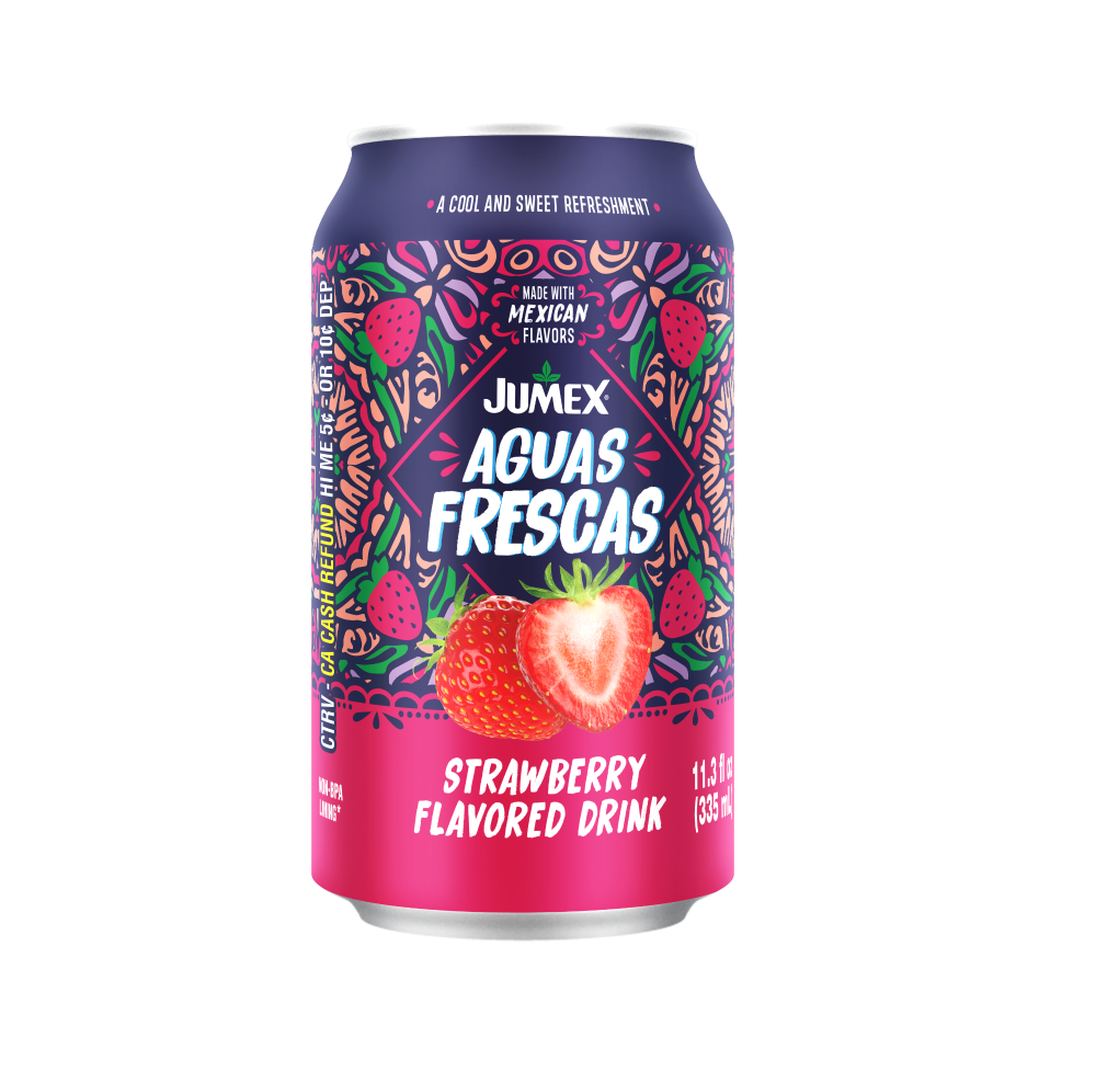 slide 1 of 1, Jumex Strawberry Aguas Frescas 11.3 fl oz, 11.3 fl oz