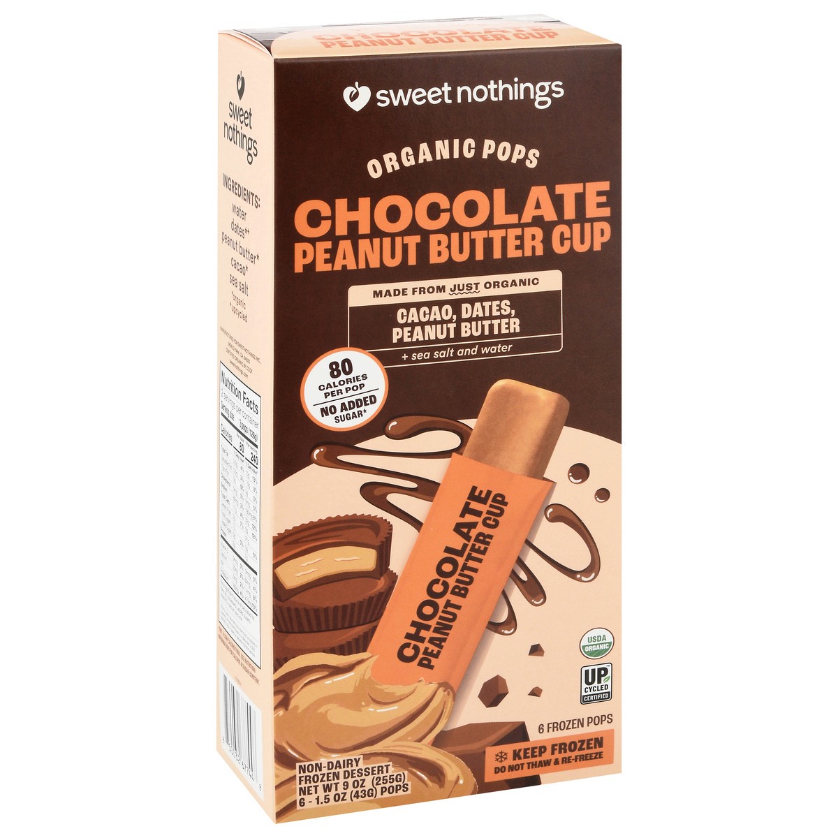 slide 10 of 15, Sweet Nothings Chocolate Pb Snack, 6/1.5 oz