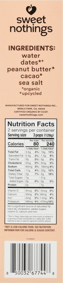 slide 14 of 15, Sweet Nothings Chocolate Pb Snack, 6/1.5 oz