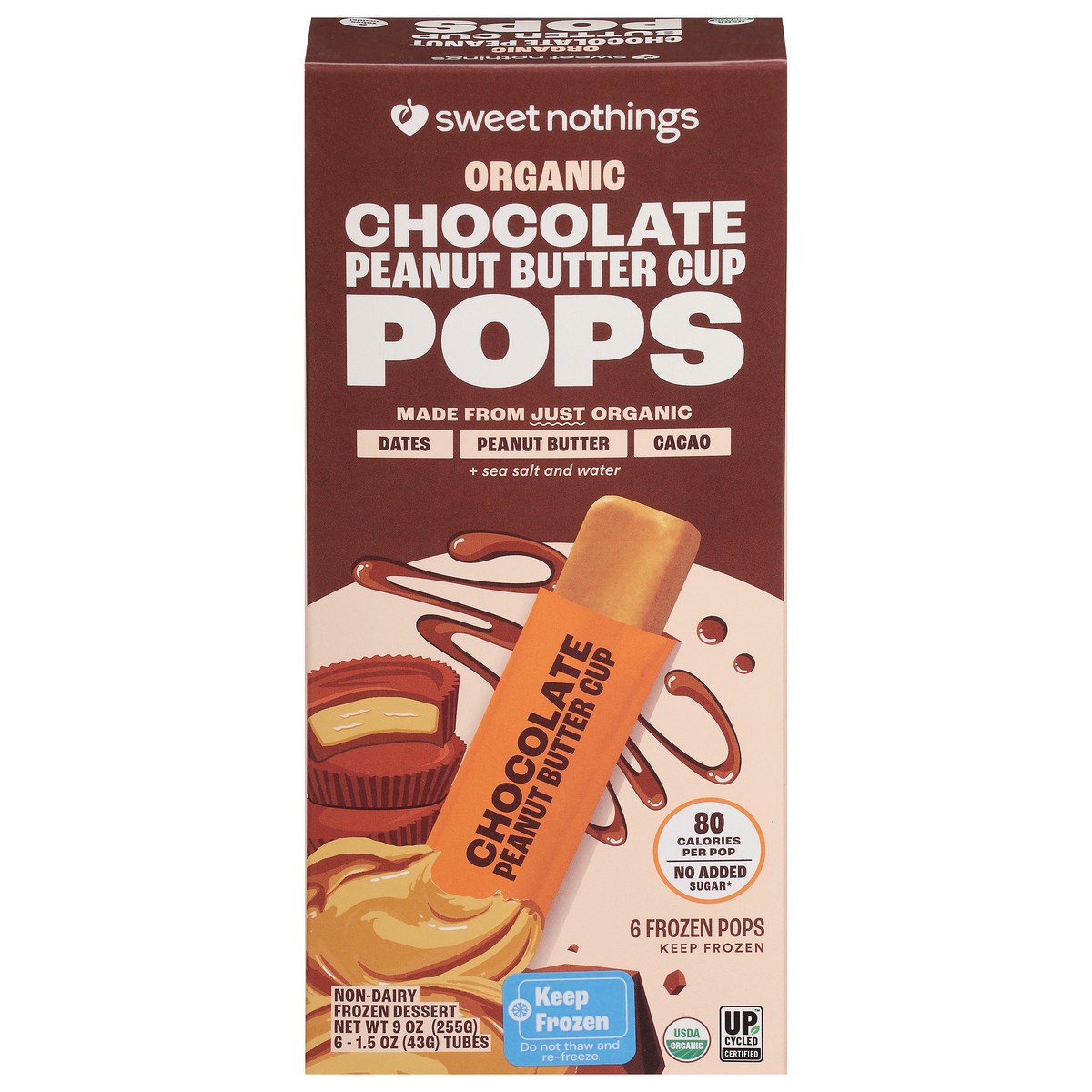 slide 1 of 15, Sweet Nothings Chocolate Pb Snack, 6/1.5 oz