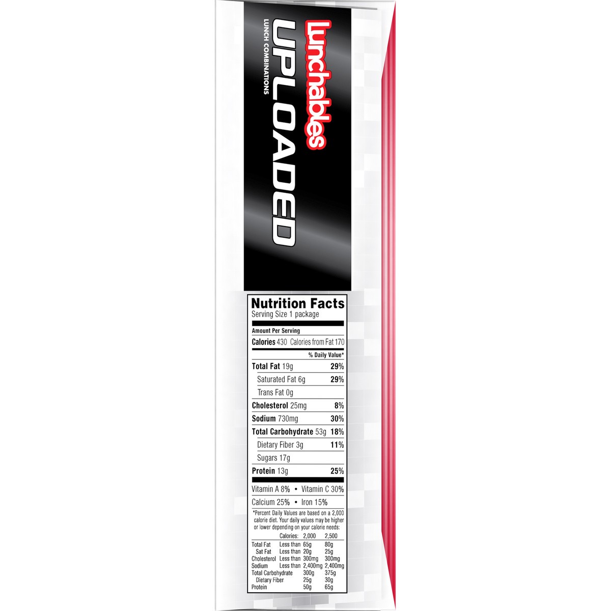 slide 2 of 9, Lunchables Uploaded Ultimate Deep Dish Pepperoni Pizza Meal Kit with Water, Kool-Aid Tropical Punch Single, Cheez-It Crackers & Fruit Roll-Up Candy, 14.7 oz Box, 14.7 oz