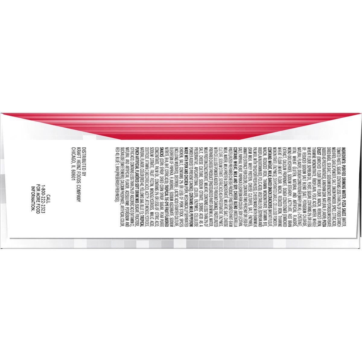 slide 3 of 9, Lunchables Uploaded Ultimate Deep Dish Pepperoni Pizza Meal Kit with Water, Kool-Aid Tropical Punch Single, Cheez-It Crackers & Fruit Roll-Up Candy, 14.7 oz Box, 14.7 oz