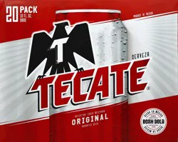 Tecate Beer 20 ea