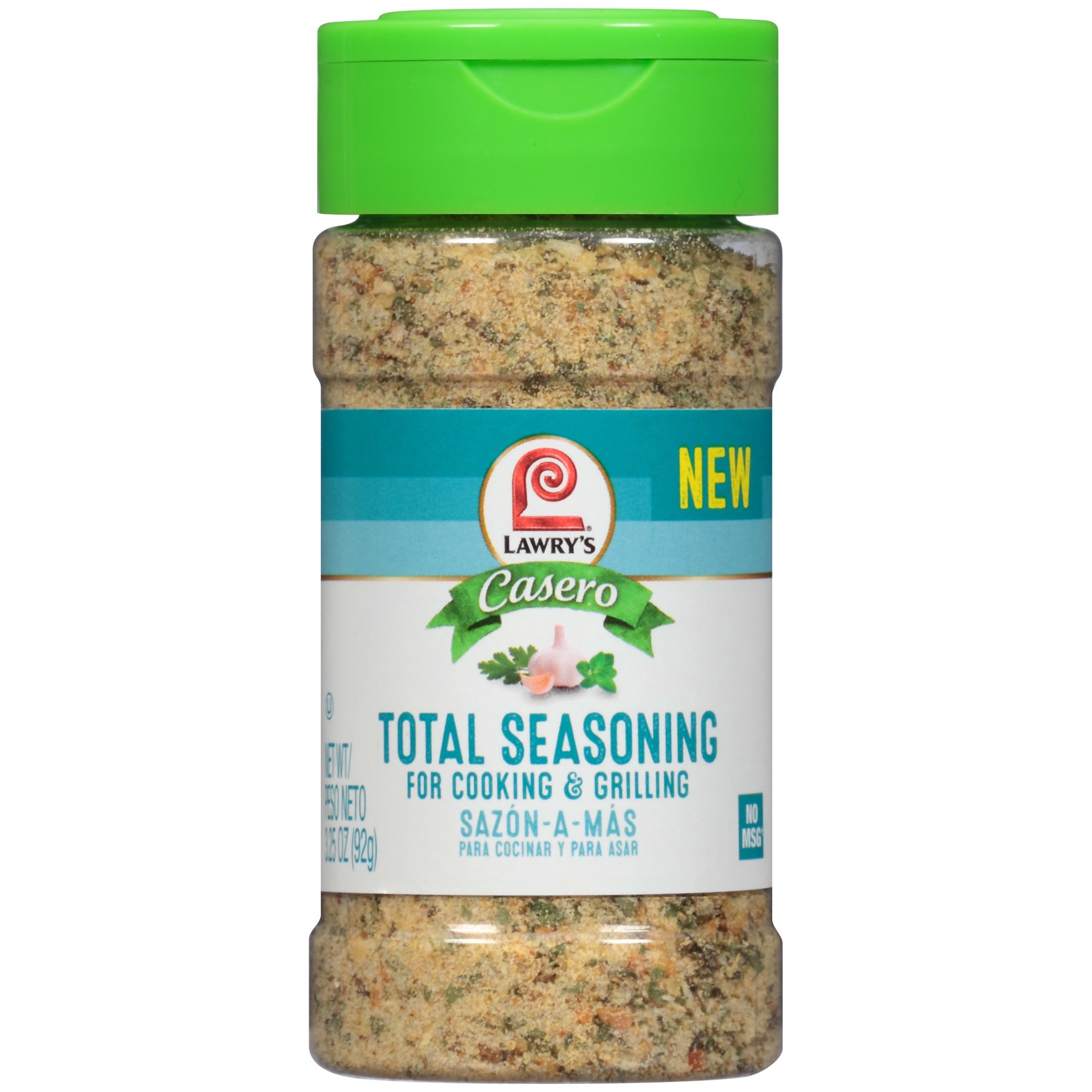 slide 1 of 1, Lawry's Casero Total Seasoning, 3.25 oz