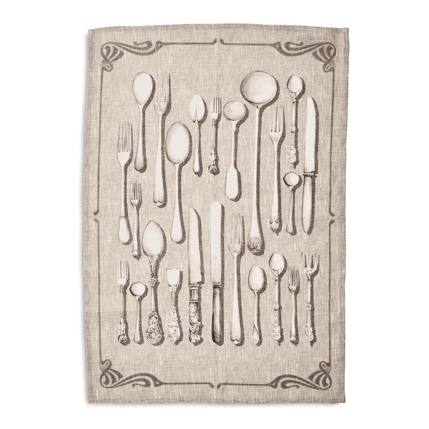 slide 1 of 1, Sur La Table Flatware Linen Kitchen Towel, 28 in x 20 in