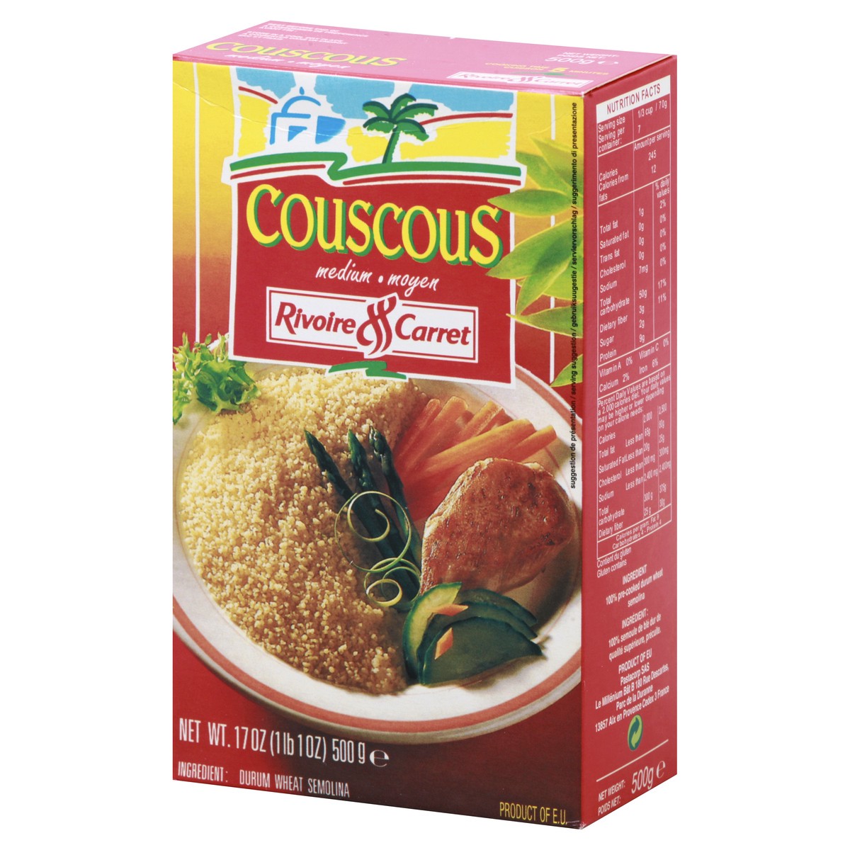 slide 9 of 9, Rivoire & Carret Couscous 17 oz, 17 oz