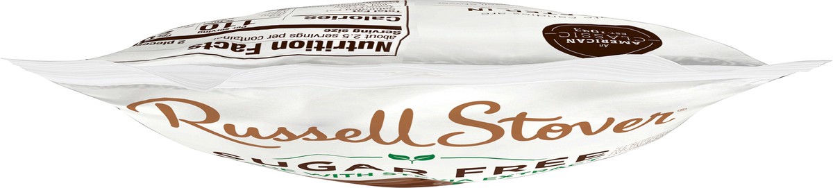 slide 7 of 7, RUSSELL STOVER Sugar Free Peanut, Caramel & Nougat Covered in Chocolate Candy, 3 oz. bag (˜ 5 pieces), 3 oz