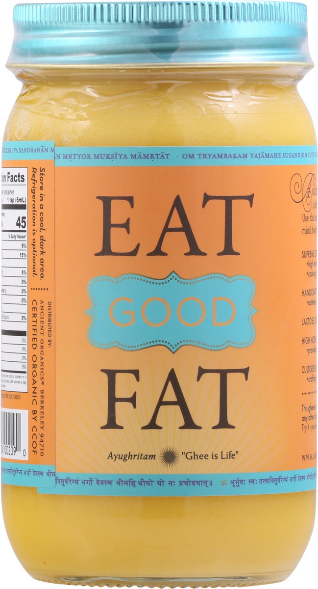 Ancient Organics Cultured Organic Ghee 16 fl oz 16 fl oz Shipt