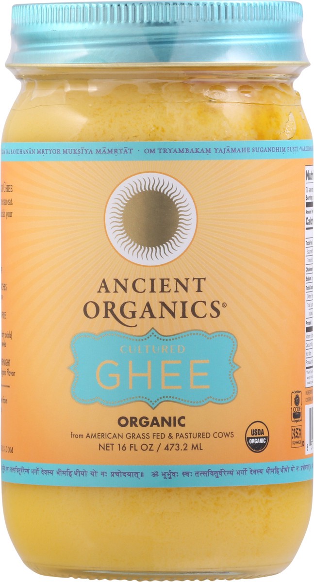 Ancient Organics Cultured Organic Ghee 16 fl oz 16 fl oz Shipt