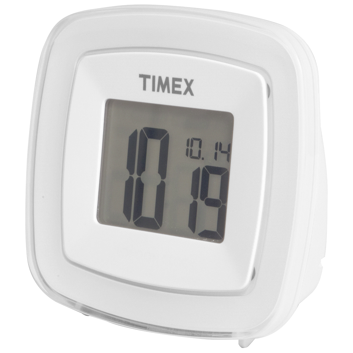 slide 1 of 1, Timex Color Changing Dual Alarm Clock - White/Multi-Color, 1 ct