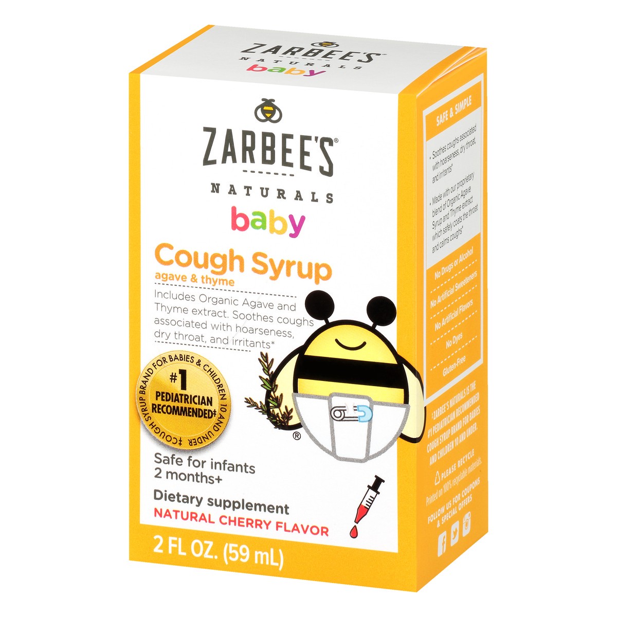 slide 7 of 9, Zarbee's Naturals Cough Syrup, 2 fl oz