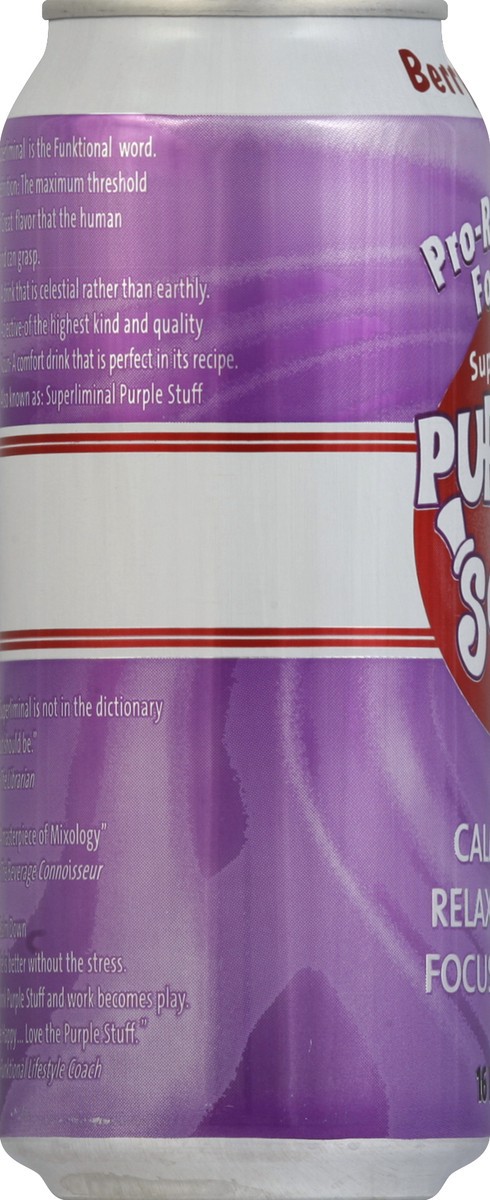 slide 2 of 4, Purple Stuff Soda - 16 oz, 16 oz