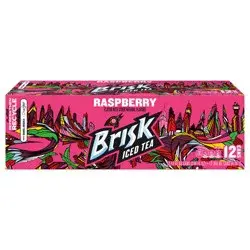Brisk Iced Tea Raspberry - 12 ct; 12 fl oz