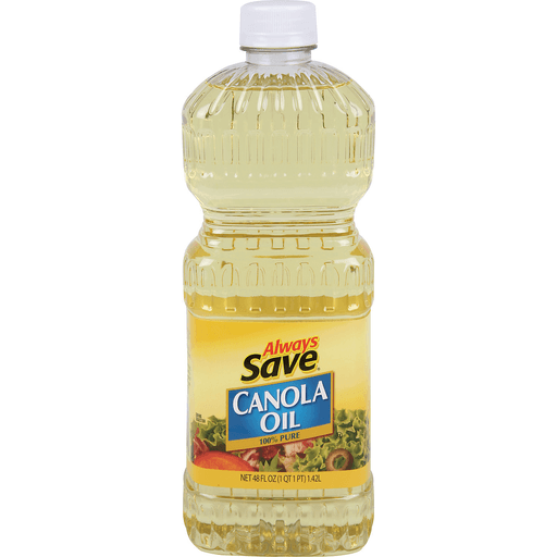 slide 1 of 1, Always Save Canola Oil, 48 oz