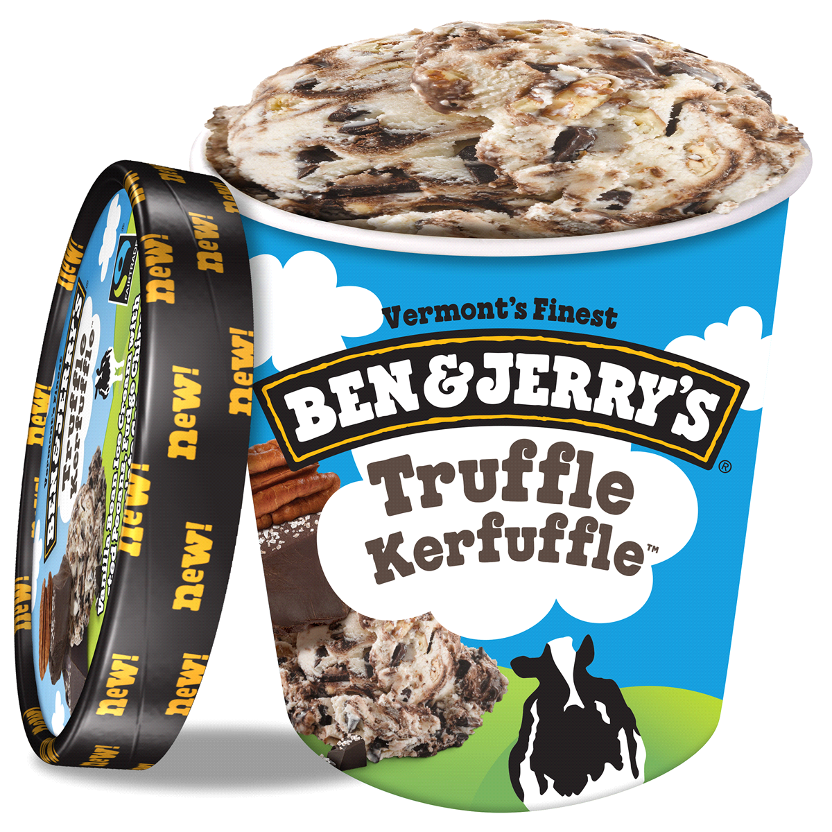 slide 2 of 4, Ben & Jerry's Truffle Kerfuffle, 16 fl oz