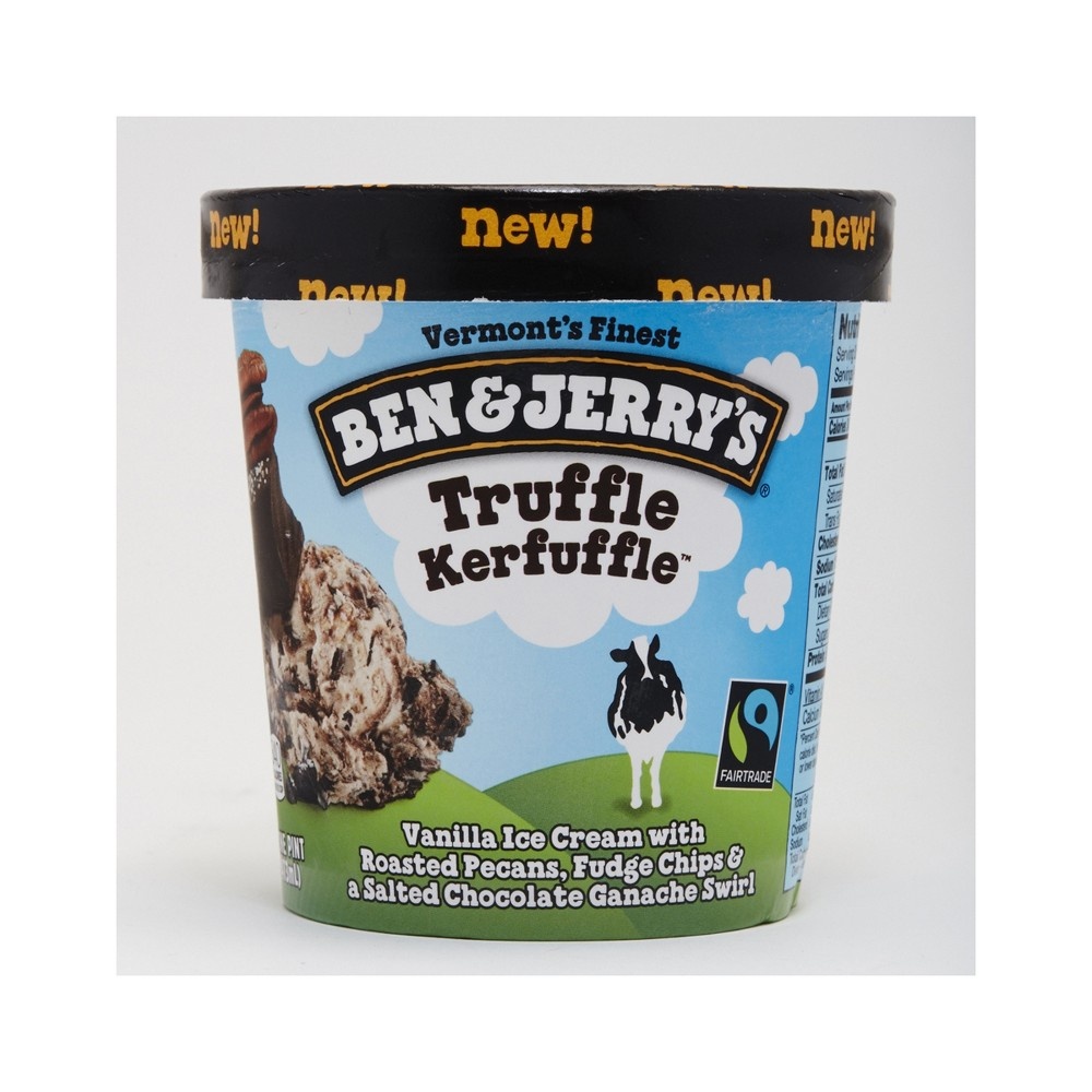 slide 3 of 4, Ben & Jerry's Truffle Kerfuffle, 16 fl oz