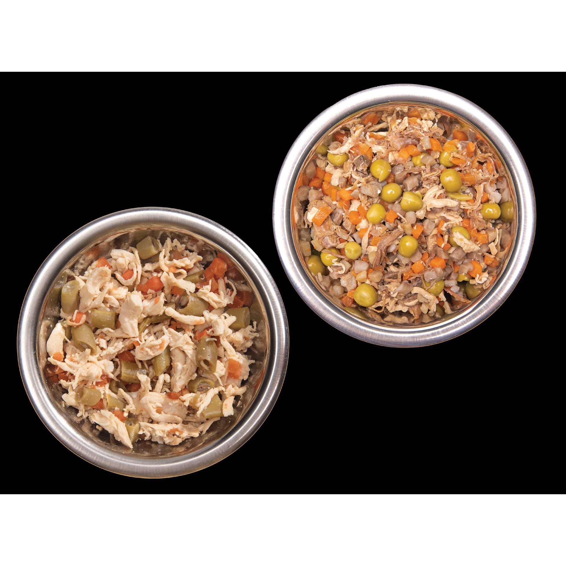 slide 12 of 16, Cesar Simply with Crafted Chicken, Carrots & Green Beans and Beef, Chicken, Purple Potatoes, Peas & Carrots Adult Wet Dog Food - 1.3oz/16ct, 12.7 oz