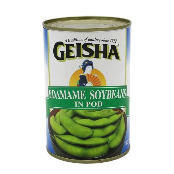 slide 1 of 1, Geisha Edamame Soybeans In Pod, 15 oz