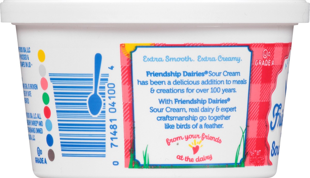 slide 7 of 13, Friendship Dairies Sour Cream 8 oz, 8 oz