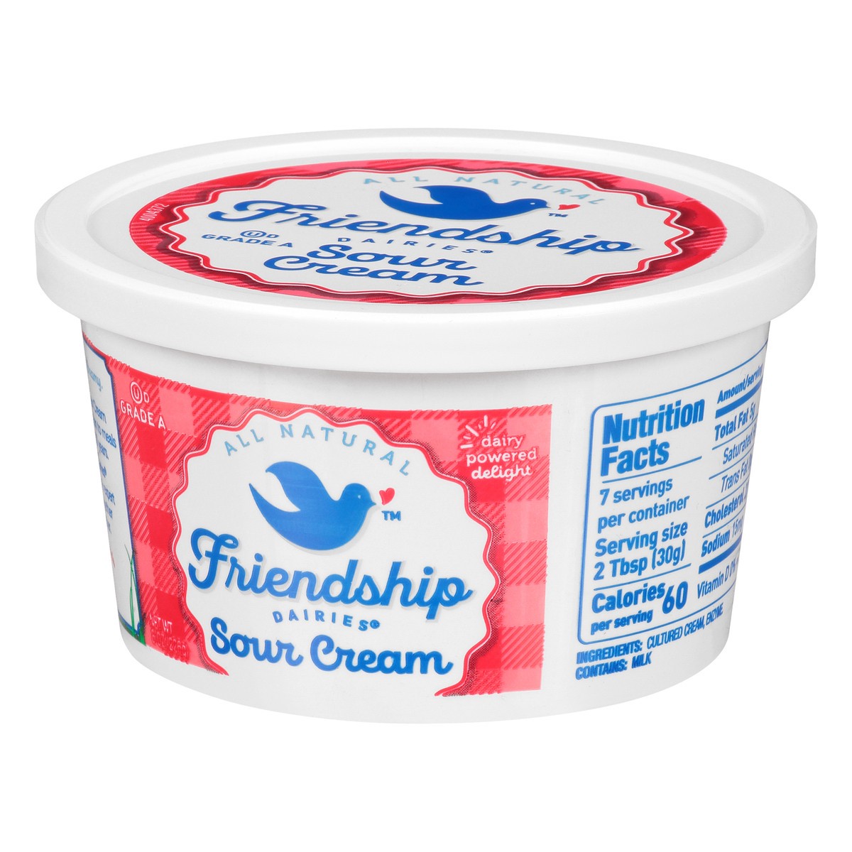 slide 12 of 13, Friendship Dairies Sour Cream 8 oz, 8 oz