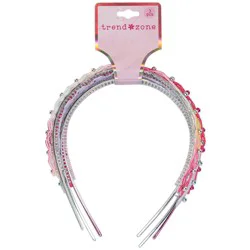 Trend Zone Glitter Butterfly Flower Headband