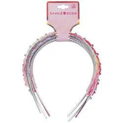 Trend Zone Glitter Butterfly Flower Headband