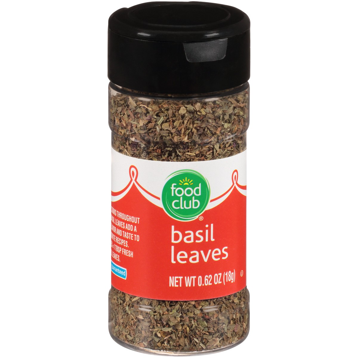 slide 6 of 9, Food Club Basil Leaves 0.62 oz, 0.62 oz