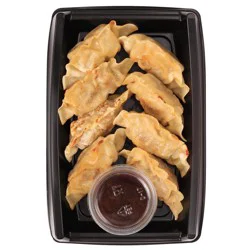 H-E-B Sushiya Cooked Korean BBQ Beef Pot Stickers - Extra Large