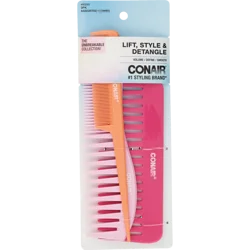 CONAIR 3Pk Unbreakable Comb