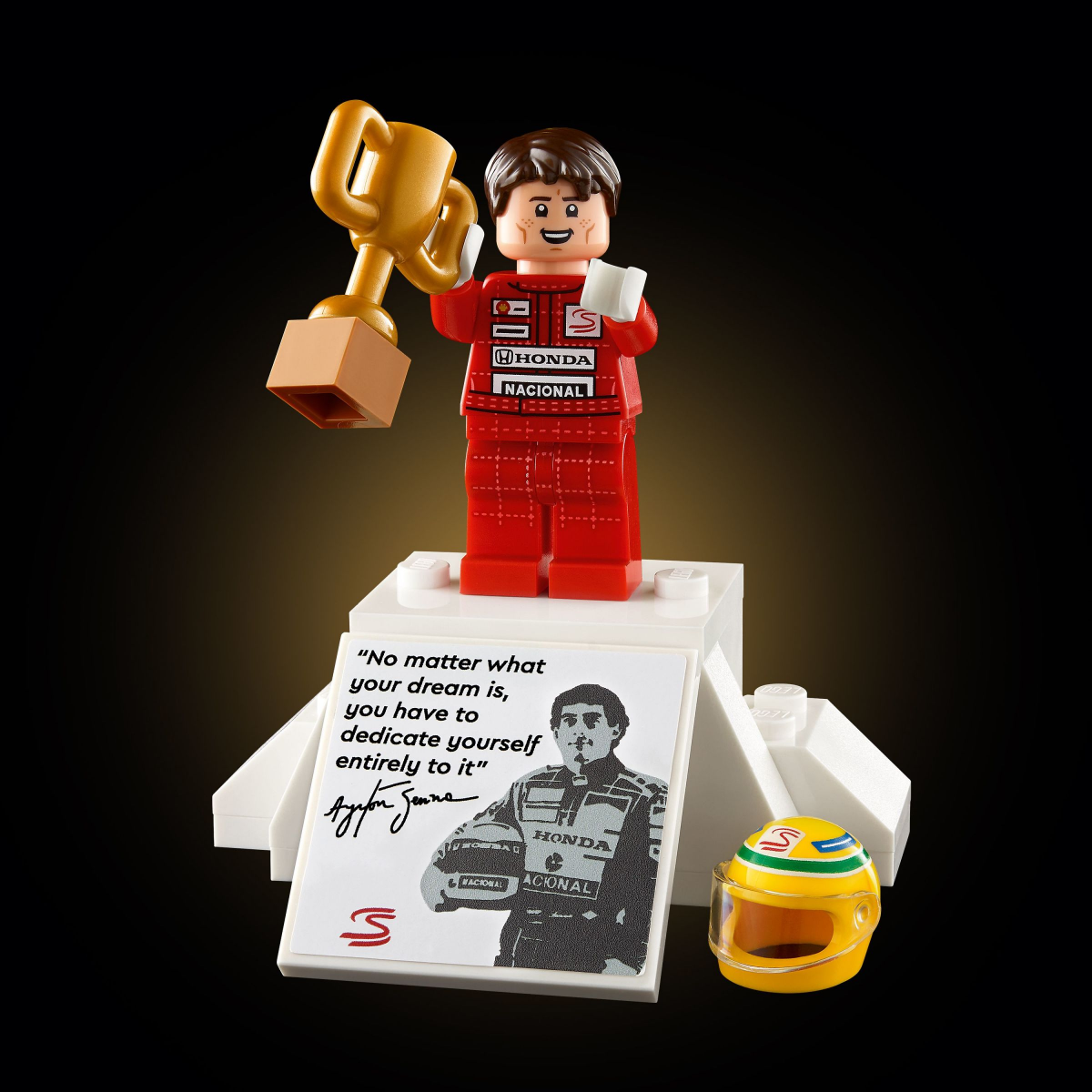slide 20 of 21, LEGO Icons McLaren MP4/4 & Ayrton Senna Model Race Car for Adults 10330, 1 ct