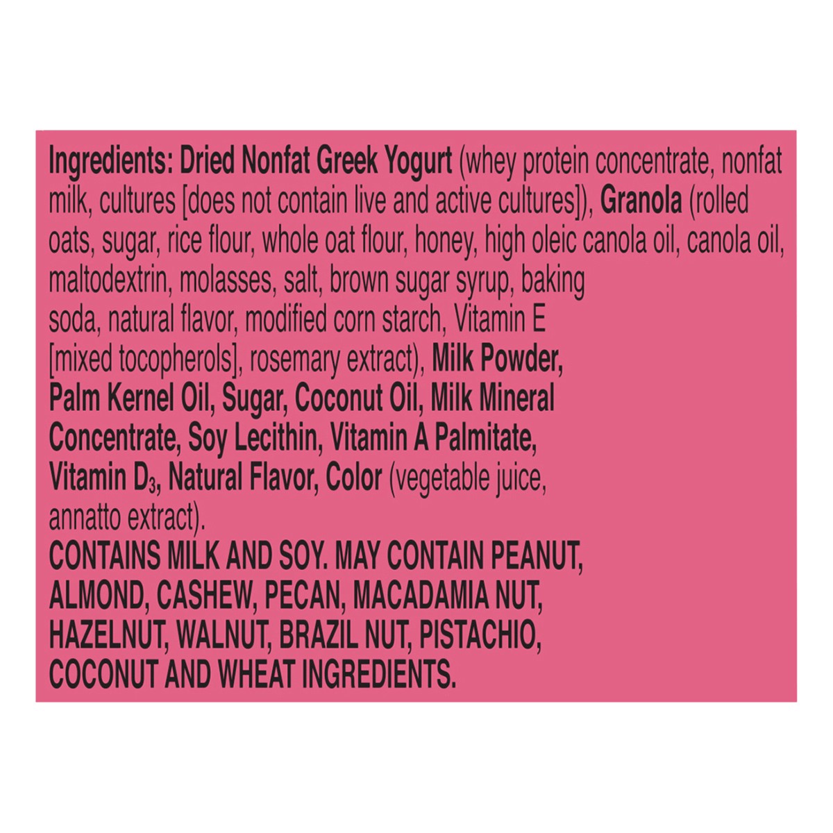 slide 2 of 13, Yobark Strawberry Dairy Bark With Granola - 5 OZ, 5 oz