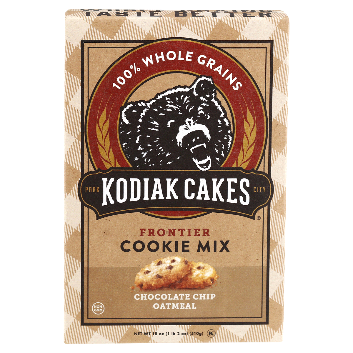 slide 1 of 1, Kodiak Cakes Cookies, Bear Country, Oatmeal Dark Chocolate, 18 oz
