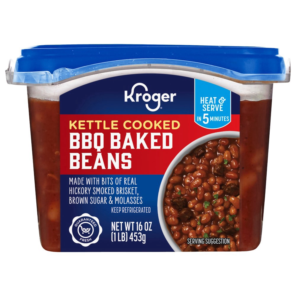 slide 1 of 1, Kroger® Sweet & Smoky Flavor Baked Beans - 16 oz, 16 oz