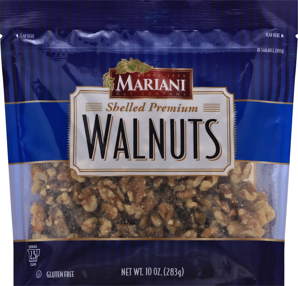 slide 3 of 13, Mariani Shelled Premium Walnuts 10 oz, 10 oz