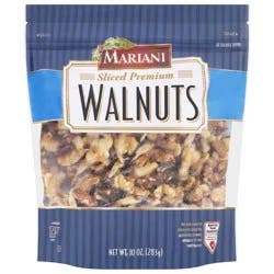 Mariani Sliced Premium Walnuts 10 oz